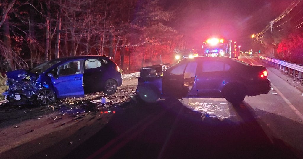 Winchester Woman Among 3 Hurt In HeadOn NH Crash CBS Boston