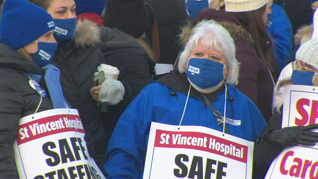 saint vincent hospital nurses strike 