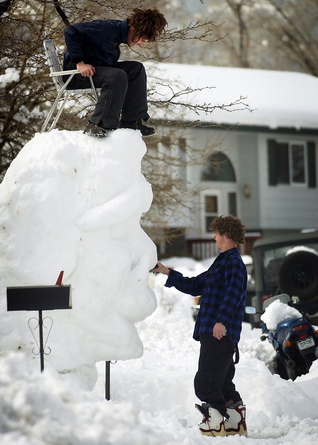 Denver Area Blizzard, March 2003