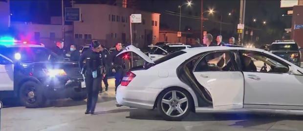 Armed Man Arrested In South LA After Pursuit 