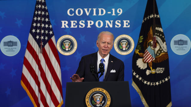 President Biden Hosts Event With Johnson & Johnson And Merck CEOs 