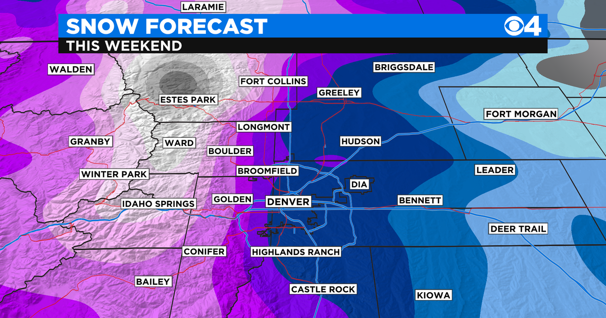 Denver Weather: Entire Front Range Gets Heavy Snow This Weekend, Some ...