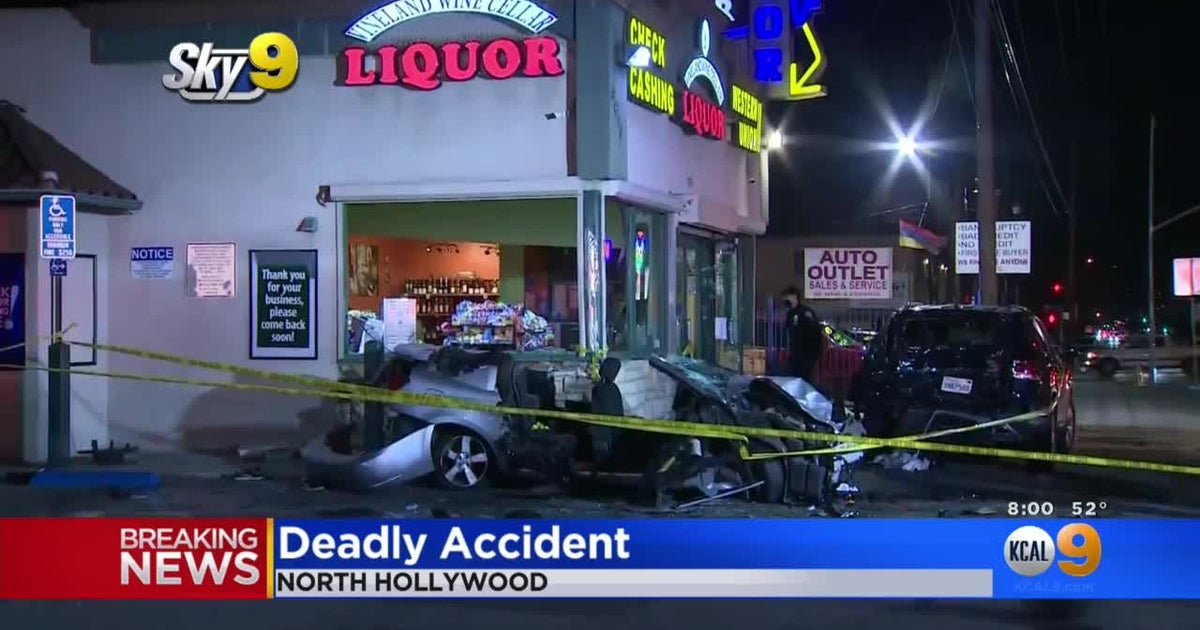 2 People Dead In North Hollywood Crash - CBS Los Angeles