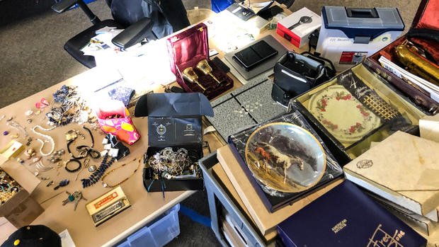 Santa Rosa Police Photo of Stolen Items 