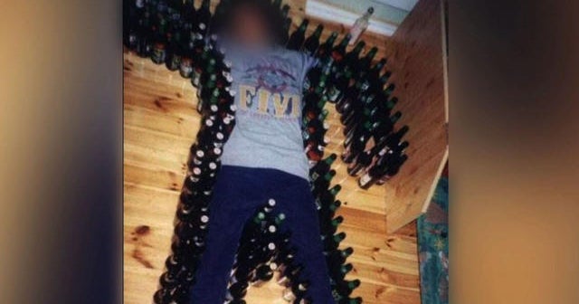 Twitter Photos Claim To Show Drunk High School Students CBS News