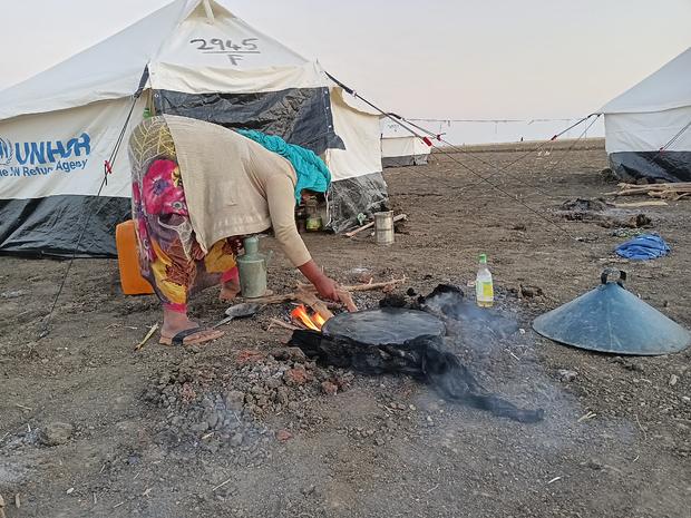 Cooking in Camp Tenedba 
