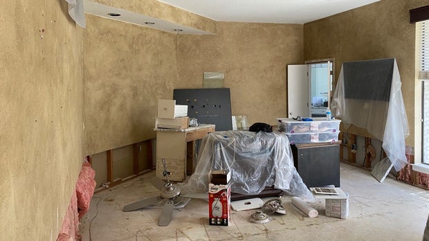 Winter storm damage in Arlington 