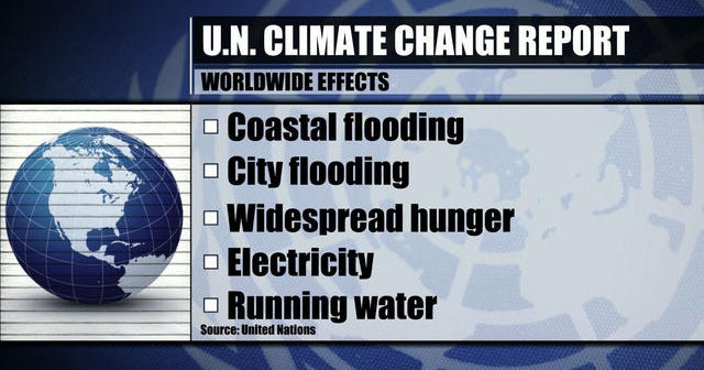 UN report: Sweeping effects on continents and oceans from global ...