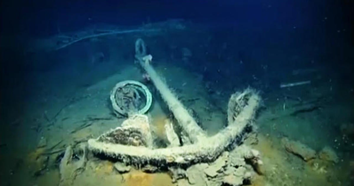 Mystery Sunken Ships Discovered CBS News