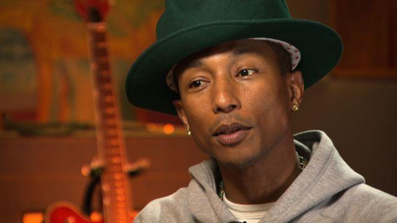 Pharrell Williams' Grammys hat bought by Arby's for $40,100 - CBS News