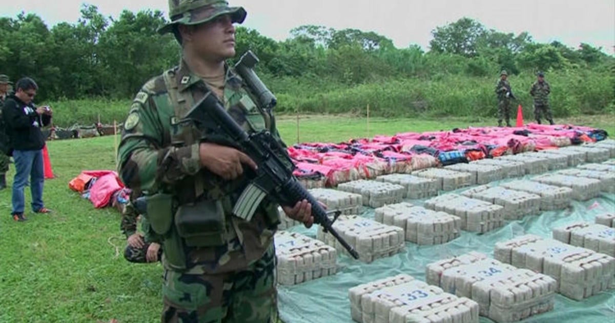 Bolivian Authorities Burn One Ton Of Seized Cocaine - CBS News