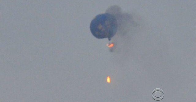 Search underway for missing passenger in deadly Va. balloon crash - CBS ...