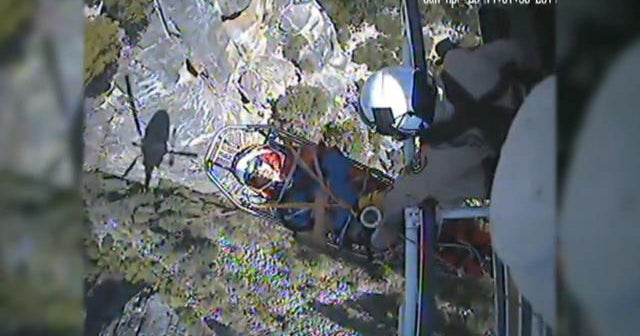 WATCH: Yosemite climber rescued from fall - CBS News