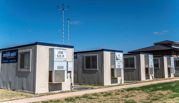 migrant children - Carrizo Springs Facility 