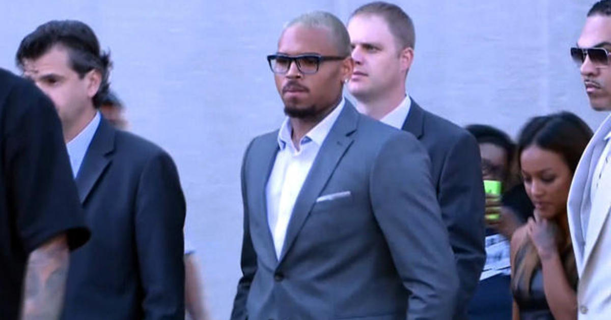 Chris Brown Pleads Guilty To Assault In D.C. - CBS News