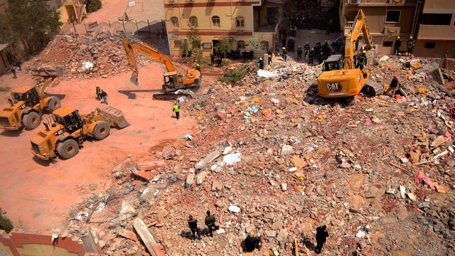 building collapse &mdash; Egypt 