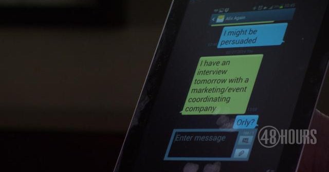 Texts show Alix Tichelman was trying to "get her act together"