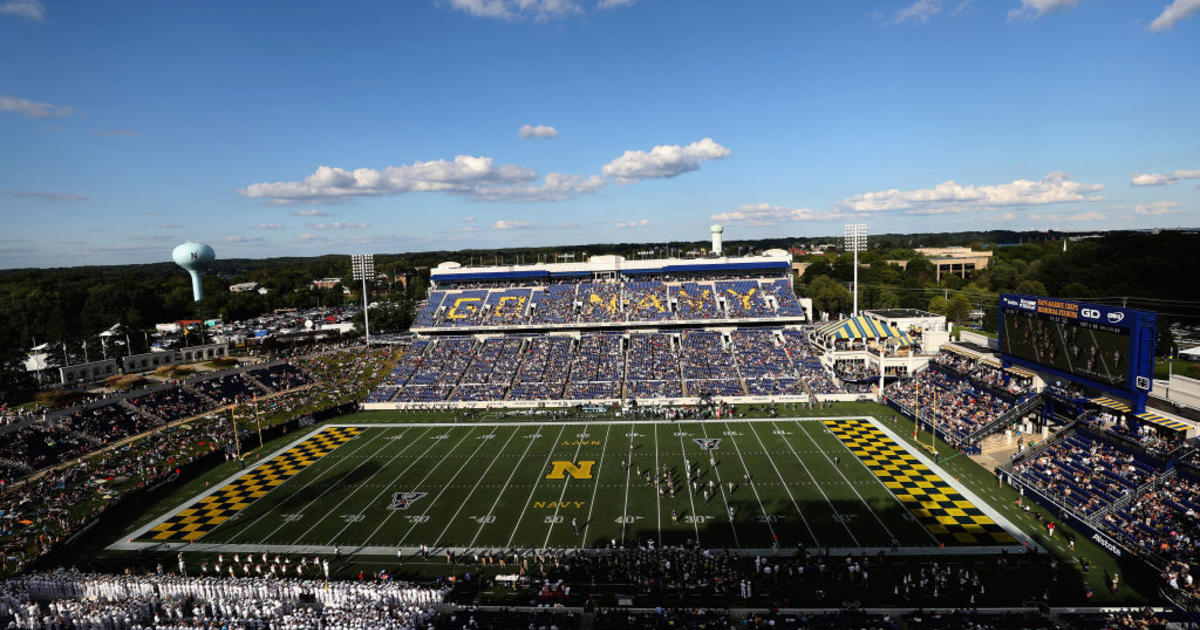 CBS SPORTS' COLLEGE FOOTBALL STUDIO SHOWS TO BE PRESENTED LIVE FROM  NAVY-MARINE CORPS MEMORIAL STADIUM ON SEPT. 11 - Naval Academy Athletics