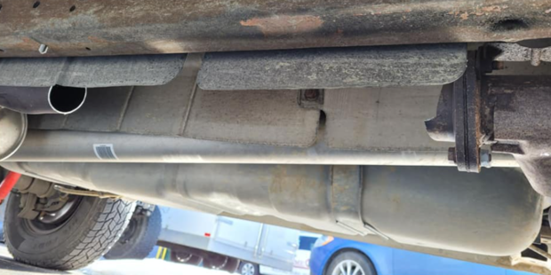 Catalytic Converter Thefts 5 (from Precision Seamless Gutters on FB) 
