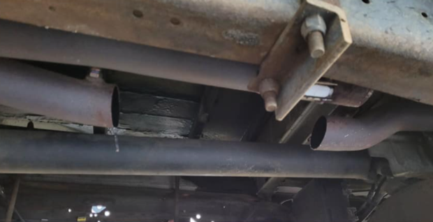 Catalytic Converter Thefts 3 (from Precision Seamless Gutters on FB) 
