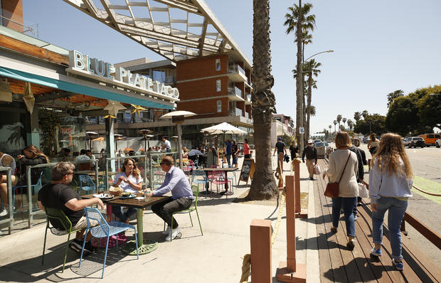 Santa Monica and Venice people talk about reopenings with spring break and the holidays. 