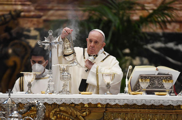 Pope Attends The Chrism Mass 