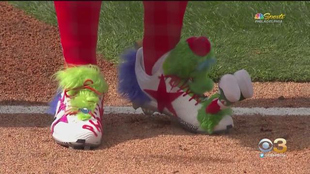 Bryce Harper's Sneakers on Opening Day Feature the Philly Phanatic