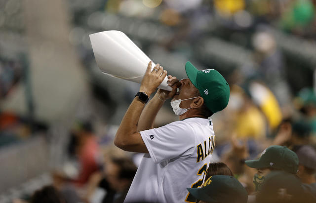 Oakland Athletics fans rejoice on Opening Day as baseball is back