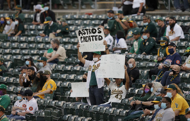 Oakland Athletics fans rejoice on Opening Day as baseball is back