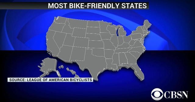 The most bicyclefriendly cities in the U.S. CBS News