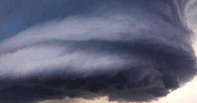 Texas storms bring twisters, flooding and massive hail - CBS News