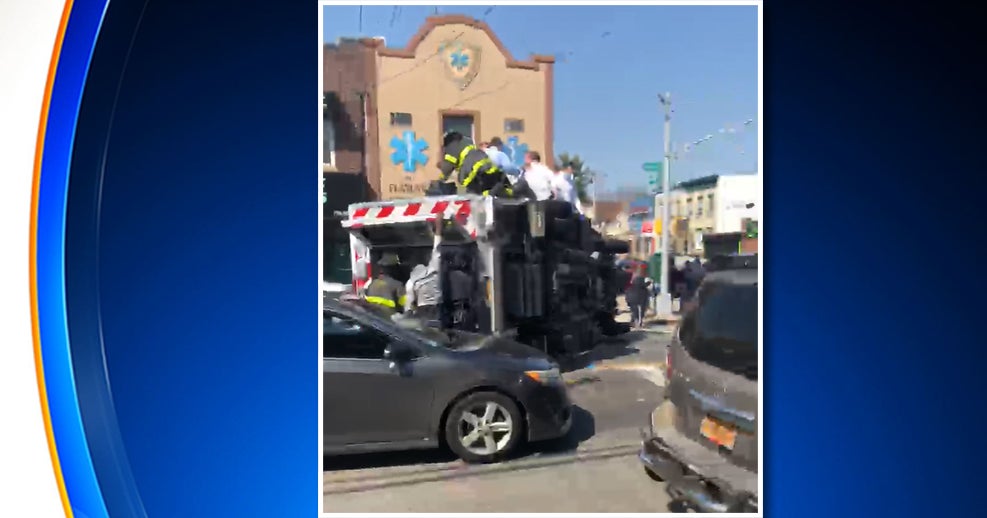1 Dead, Several Others Injured After Ambulance Flips On Its Side In ...