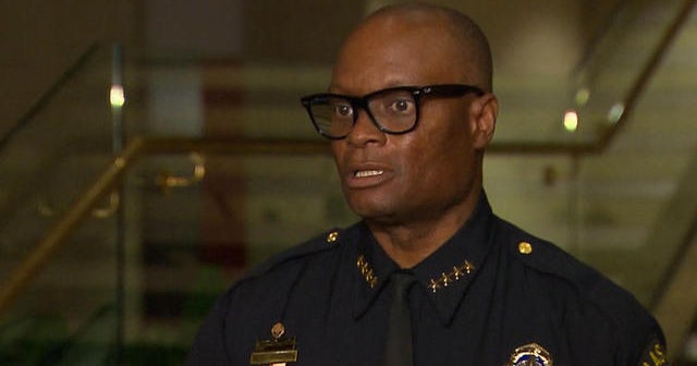 Standoff after gunshots fired at Dallas police HQ - CBS News