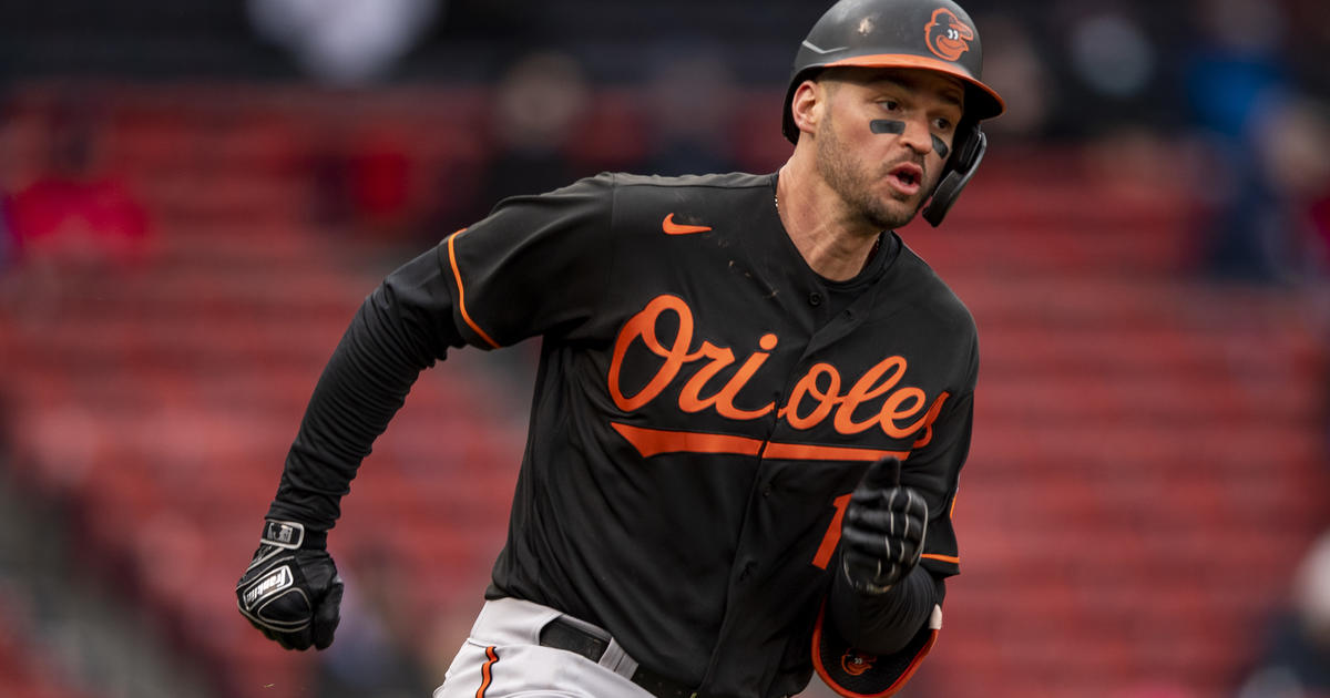 Orioles' Trey Mancini Records Hit, Scores Run In Return From Yearlong  Battle With Colon Cancer - CBS Baltimore