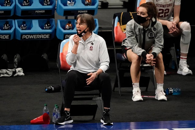 Stanford head coach Tara VanDerveer 