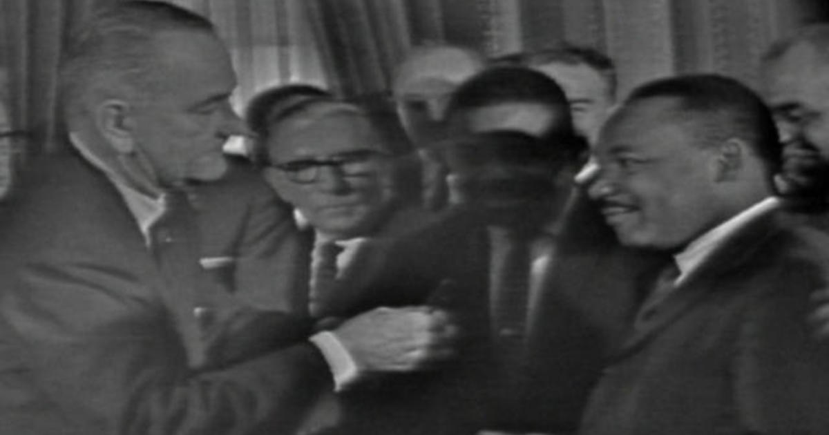 50 Years Ago, President Johnson Signed The Voting Rights Act - CBS News