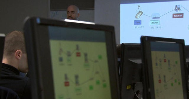 Inside the FBI's Cyber Division headquarters - CBS News