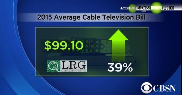 CBSNBusiness Cable bills are higher than ever CBS News