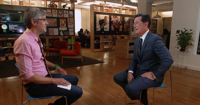 Stephen Colbert on getting to play himself - CBS News