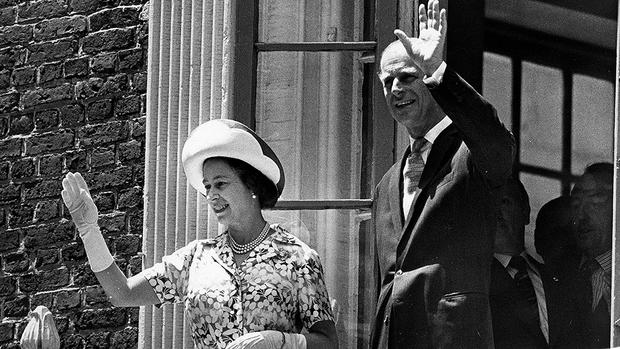 Queen Elizabeth II Visits Boston 