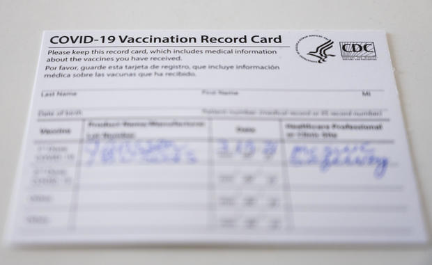 Covid-19 Vaccination Card 