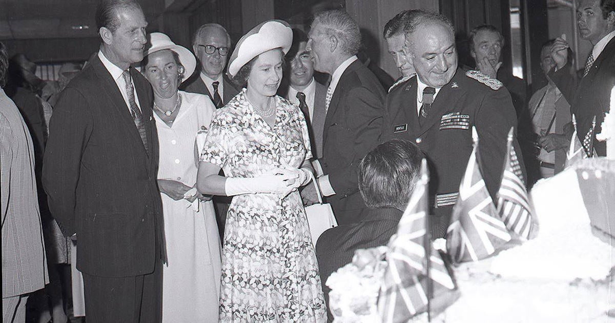 Queen Elizabeth II made history in Boston in 1976