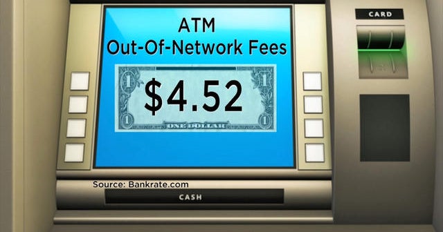 ATM fees hit record highs - CBS News