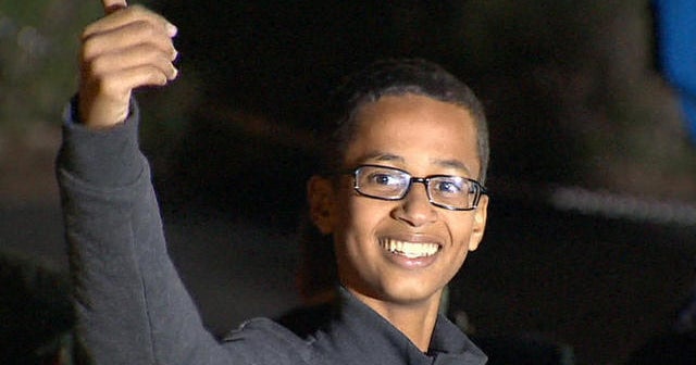 Boy arrested for homemade clock meets President Obama CBS News