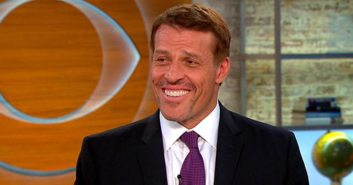 Best-selling author Tony Robbins' tips on managing personal finances,  401(k) fees - CBS News