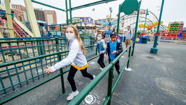 Coney Island Amusement Parks Reopen After Long Pandemic Shutdown 