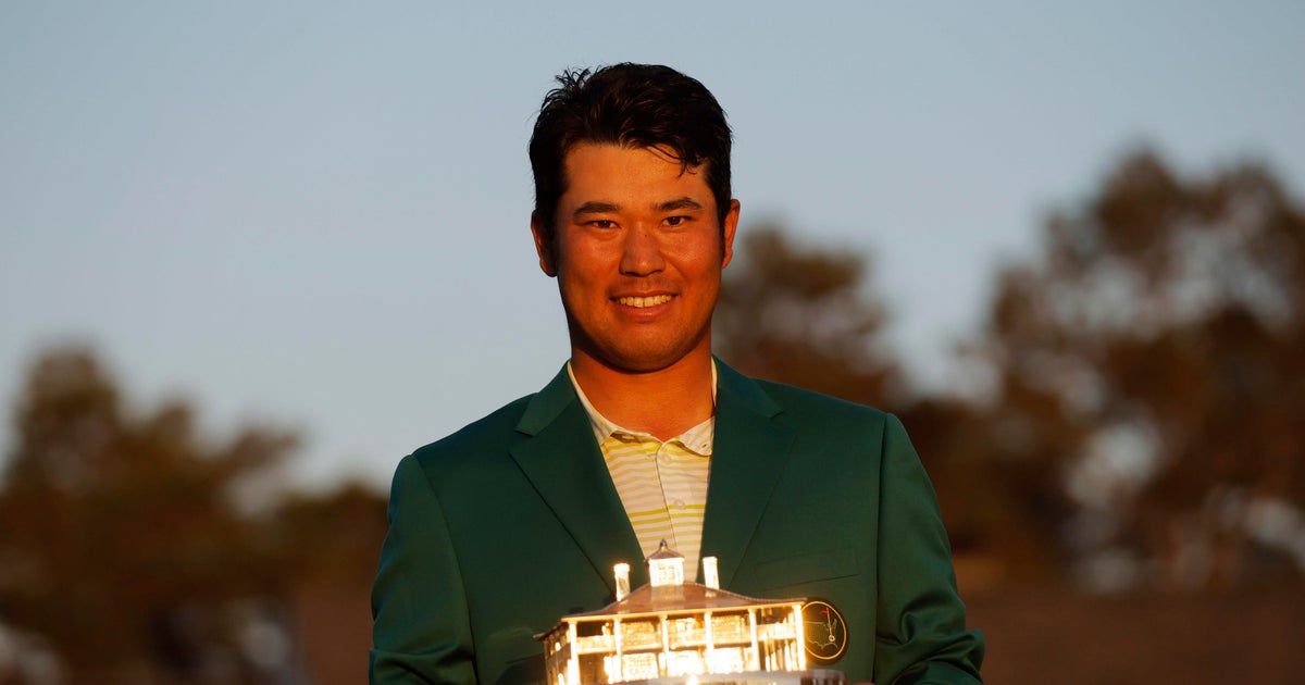 Masters 2021 (Hideki Matsuyama Japan Champion Year?) White Cap Augusta Logo Hideki Matsuyama of Japan Is the First Asian-Born Winner of  main image 3