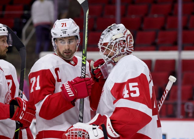 Detroit Red Wings v Carolina Hurricanes 