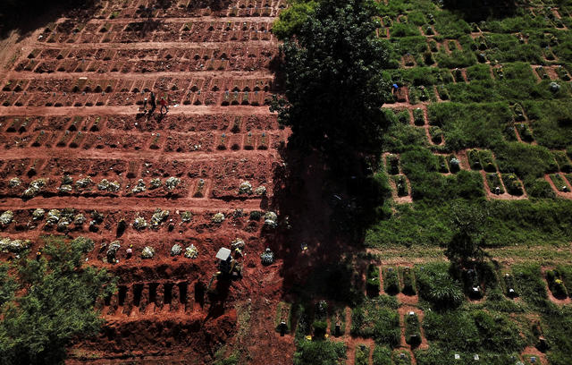 Overflowing Brazil cemetery digs up 1,000 skeletons to make room for more  Covid victims as deaths spiral out of control