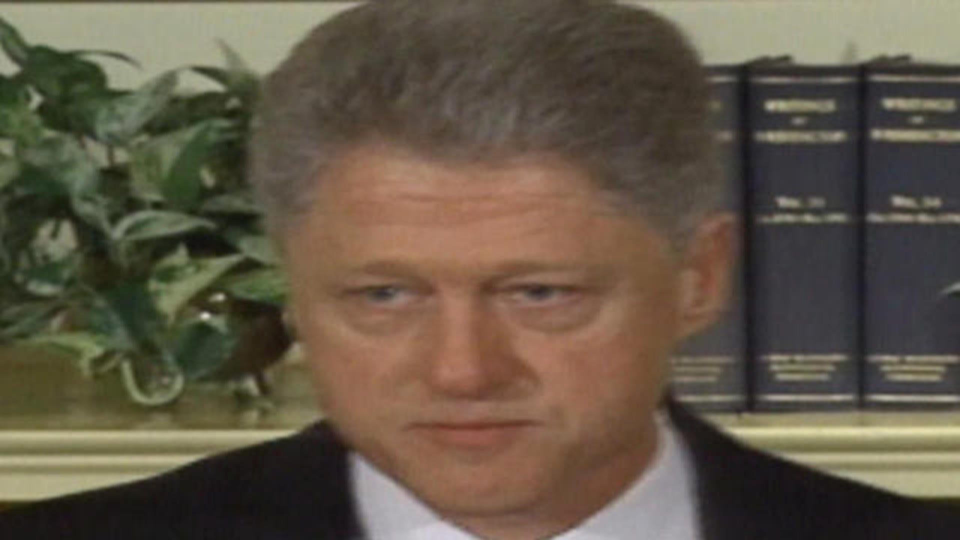 This Day In History: Bill Clinton says 